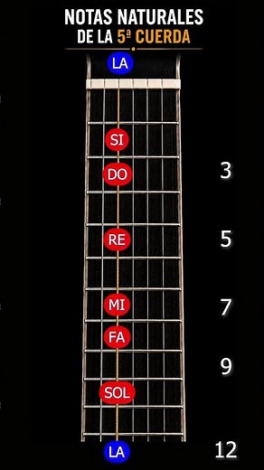 All Natural Notes on the Fifth String