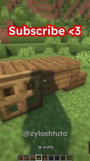 How to Make a Realistic Cannon in Minecraft – Easy Build | ZyloshTuto #minecraft #shorts #easy