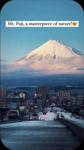Where nature meets perfection, 🗻✨🗻 Standing tall at 3,776 meters, Mount Fuji