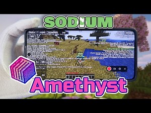 Play Java Minecraft with Sodium for Android using PojavLauncher Amethyst