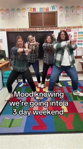 Dancing our way out the door #foryoupage #dance #weekend #teacherbesties #bestiegoals @Lauren Rae @Megan @hagenchristie