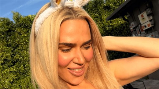 WWE star CJ Perry poses in busty bra and bunny ears as fans say 'you won Easter'