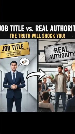 Job Title vs Real Authority | Corporate Boss Lesson 2/100 #corportatevideos #Jobtitlevsauthority #hr