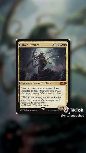 Budget Commander Deck Part 1 - Slivers This deck in total is only $40, and you can find it here: https://archidekt.com/decks/5961743/sliver_jr?sort=cmc&stack=multiple #mtg #mtgtiktok #budgetcommander #mtgtok #sliver #sliverhivelord #deckbuilding