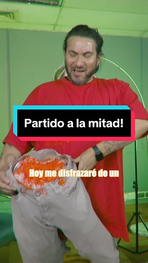 Disfraz de Halloween: Hombre Partido a la Mitad