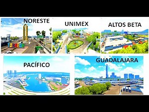 ATS 1.48-1.49 | Obtén Los Mapas Pacifico-Altos Beta-Guadalajara-Unimex-Noreste Para Team Reforma