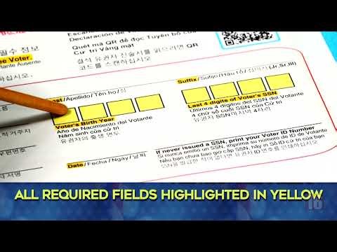 Absentee Ballot Envelope PSA