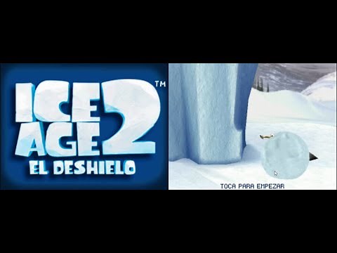 Ice Age 2: El Deshielo (Español) de Nintendo DS con emulador melonDS. Gameplay primeros minutos