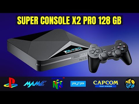 Super Console X2 Pro - Um Ótimo Console Chinês Para Retro Emulação Com Milhares de Jogos