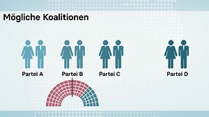 Wahl kurz erklärt - Was ist eine Koalition?