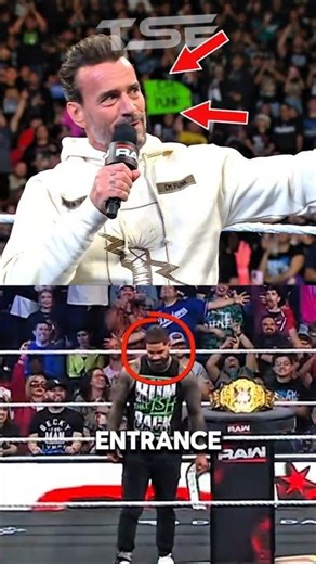 CM Punk Goes Off Script And Mocks Jey Uso After LONG Entrance On Raw 😨 #wwe