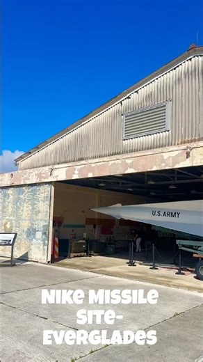Nike Missile Site in Everglades National Park #travel #florida #history #fyp #shorts