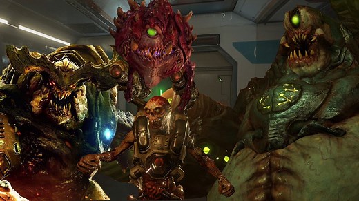 What do demons do when DOOM Guy is not around? They set up scented candles, doy. | IGN