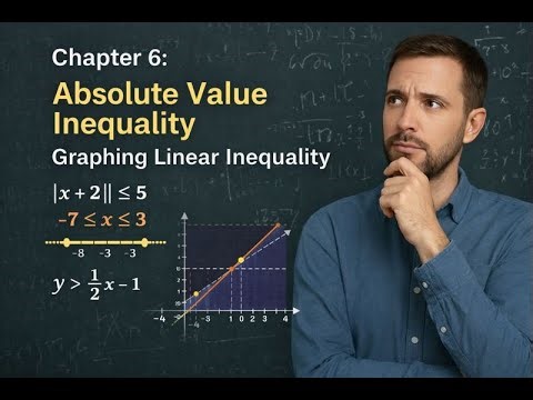 Chapter 6: Absolute Value Inequality, and Graphing Linear Inequality