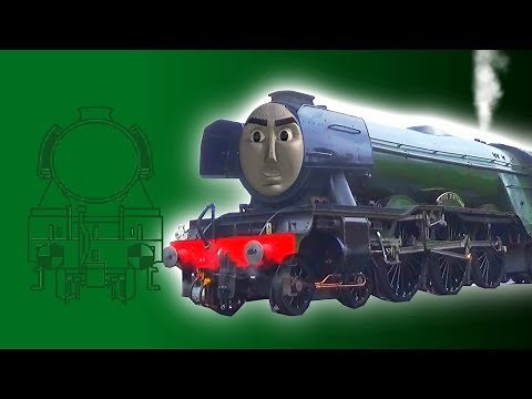 Flying Scotsman Whistle SFX Compilation (Free to use)
