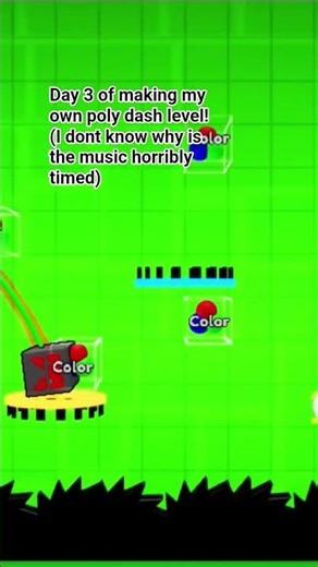 day 3 of .making my own poly dash level!
