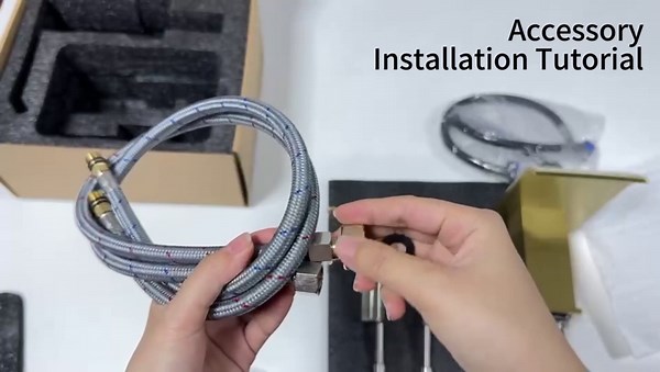 Roman Tub Faucet Brushed Gold Deck Mount Waterfall Bathtub Faucet 2 Handles High Flow Bath Tub Faucet Set