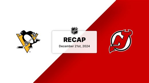 Devils 3, Penguins 0 | HIGHLIGHTS