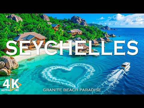 Seychelles 4K UHD 🌊 Turquoise Waters, White Sand Beaches & Indian Ocean Paradise