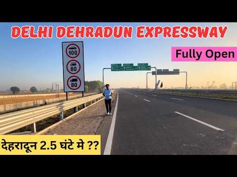 Goodbye Traffic ! Driving the DELHI DEHRADUN EXPRESSWAY | Delhi To Dehradun | Travel Logs |