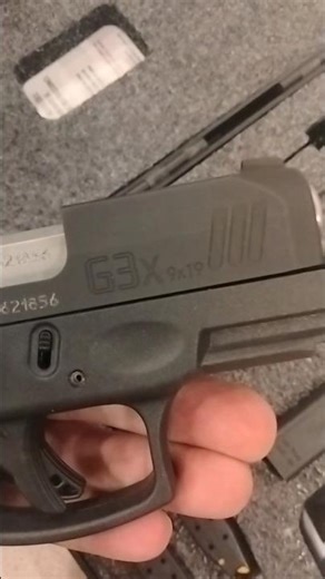 Taurus G3X Black #airgun #taurus #g3x #9mmgun #shortfeed