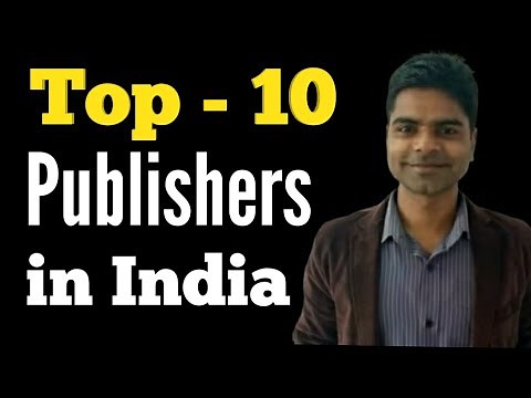Top 10 publishers in India | How to publish a book | book publishing