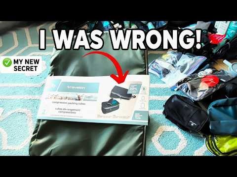 STOP Using Regular Packing Cubes! Travelon Compression Cubes Review (Malaysia/Maldives Carry-on)