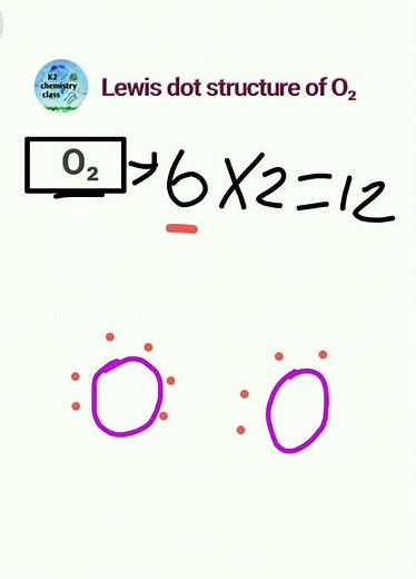 lewis dot structure of oxygen atom o₂ ll lewis structure tricks ll