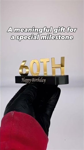 A meaningful gift idea for a 60th birthday celebration #gift #customgift