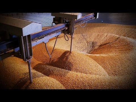 Mixing The Grain Bin