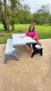 Clearance Sale only $19!💝 This Convert-A-Bench is a great place for a growing family to gather, extra seating for unexpected company, and an instant tabletop on the terrace! | 𝐭𝐯 𝐬𝐡𝐨𝐩𝐩𝐢𝐧𝐠 𝐜𝐡𝐚𝐧𝐧𝐞𝐥
