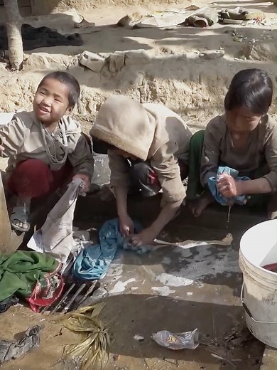 Washing technology in village rural life.#villagelife #village #dailylife #rural #washing | Village Lifestyle
