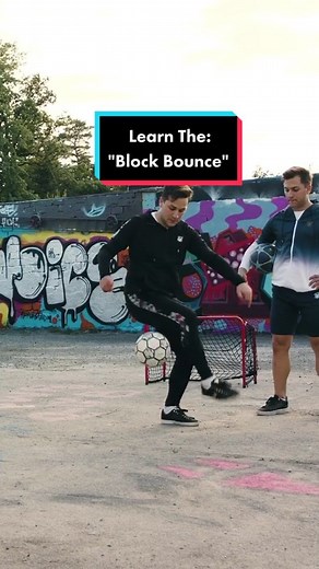 Master the 'Block Bounce' Freestyle Football Skill | SkillTwins Tutorial
