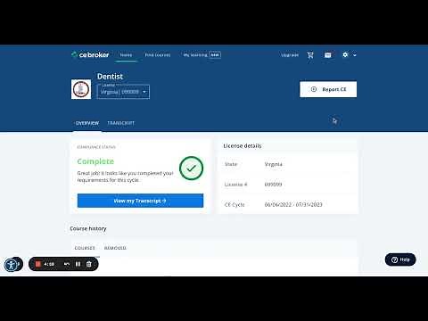 How to Create and Use Your CE Broker Account