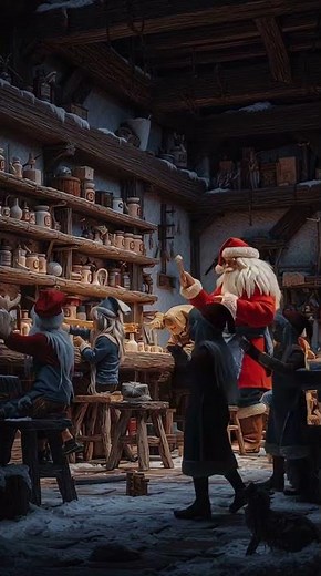 Inside Santa’s Secret Workshop — Elves Working Overtime!