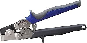 Klein Tools 86528 Punch Set, Snap Lock Punch Tool for Sheet Metal, Vinyl and Aluminum Siding