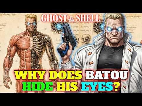 Batou Anatomy Explained (Ghost In The Shell) - Is Batou Completely Blind?