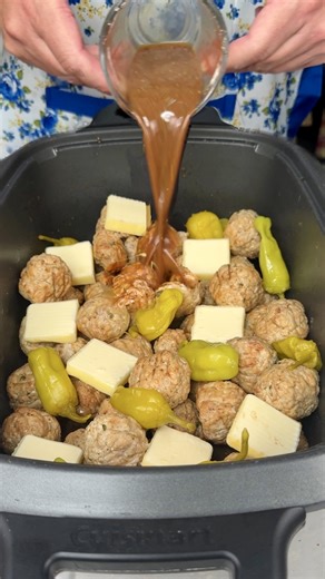 Put Some CrockPot Homestyle Mississippi Meatballs In Your Mouth | Drew Cooks