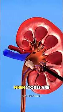 How Kidney Stone Removal Surgery is Performed? (3D Animation) #KidneyStone #PCNL #Medical3DAnimation