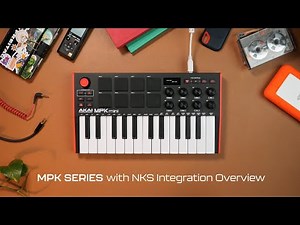 Akai Pro MPK Mini IV + more now with Native Instruments' NKS Software Integration | Overview
