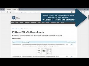 PiXtend mit CODESYS - Tutorial [S01E01] - CODESYS Download - Deutsch / German
