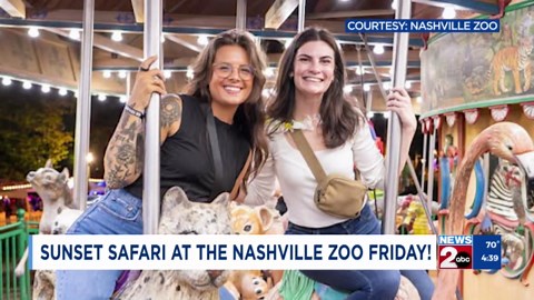 Sunset Safari at the Nashville Zoo on Friday