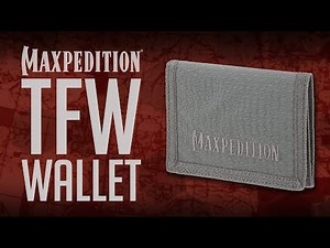 MAXPEDITION Advanced Gear Research TFW Tri-Fold Wallet