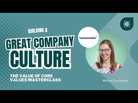 The Value of Core Values Masterclass