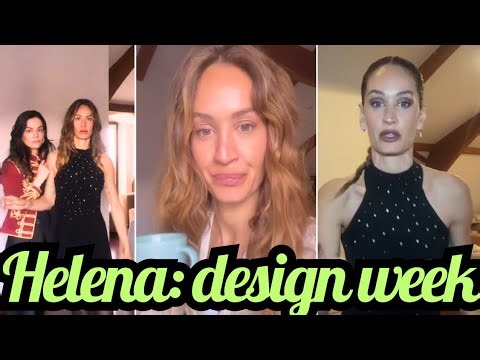 HELENA PRESTES e MARIANA si preparano per la design week milanese ❤️❤️❤️