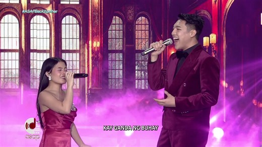 #Darren and #LycaGairanod reunite on the #ASAP stage with a powerful performance! 🔥 #ASAPBack2gether #ASAP30 | ASAPOFFICIAL
