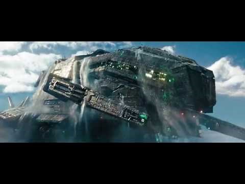 Battleship 2012 First fight with aliens 720p Bluray