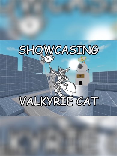 Valkyrie Cat Featured in Cats Defense on Roblox