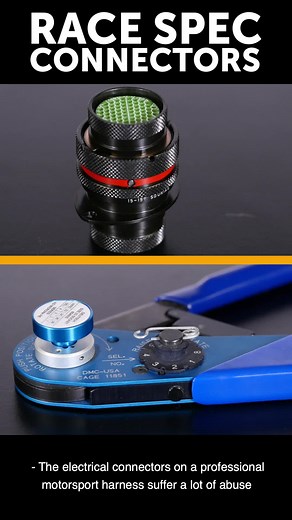 Pro Wiring Connectors #autosport #souriau #wiring #carmods #highperformanceacademy #motorsport #build #f1 #racespec #automotive #hpa #wiring101