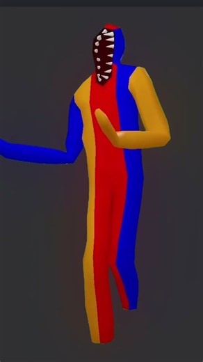 Primary color man from big scary vr #firstvid #Firstvideo #Bigscary #bugscarybackrooms